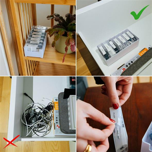 Kabel organizer bokse